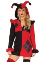 Womens Cozy Harlequin Costume