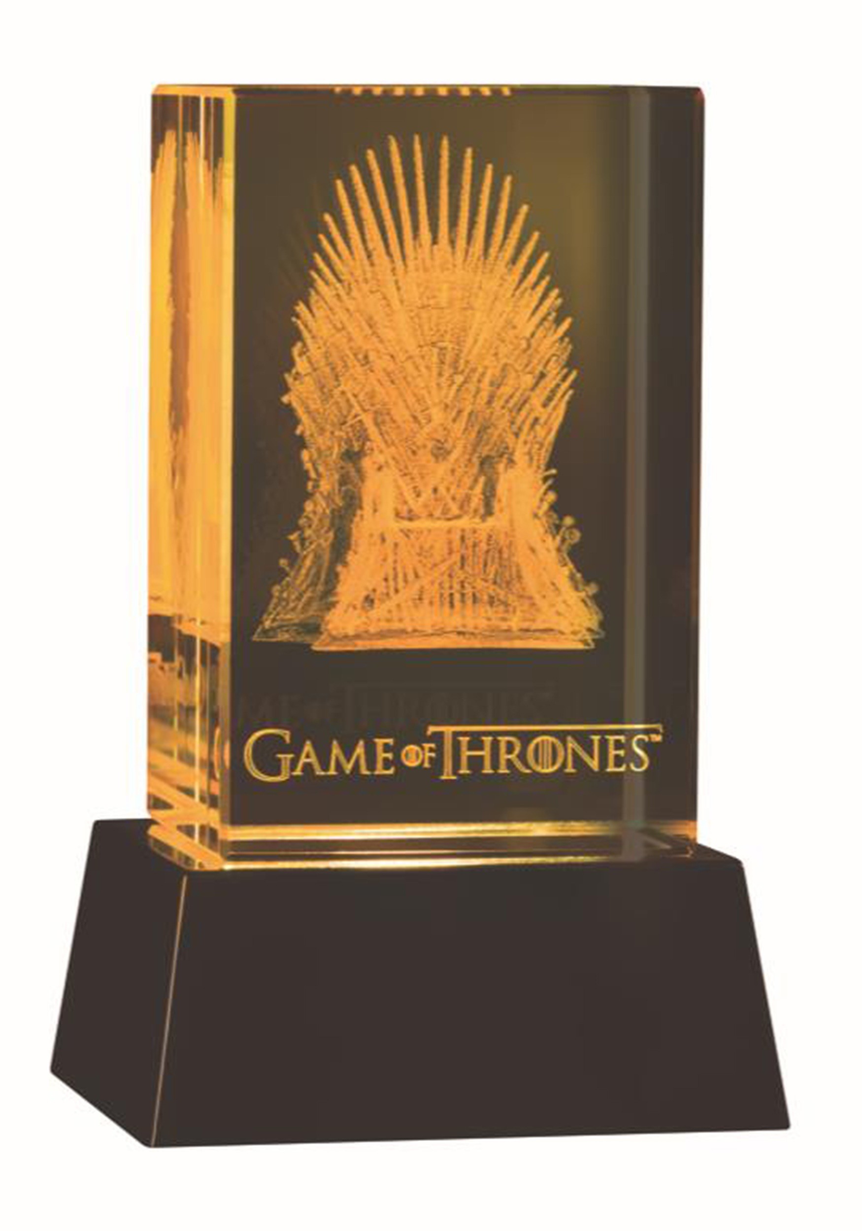 3D Crystal Iron Throne Game of Thrones Collectible