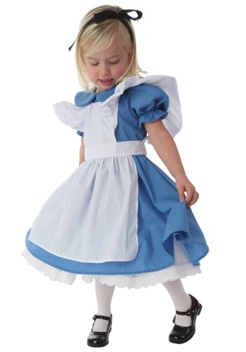 Toddler Girls Alice Costume Deluxe 1