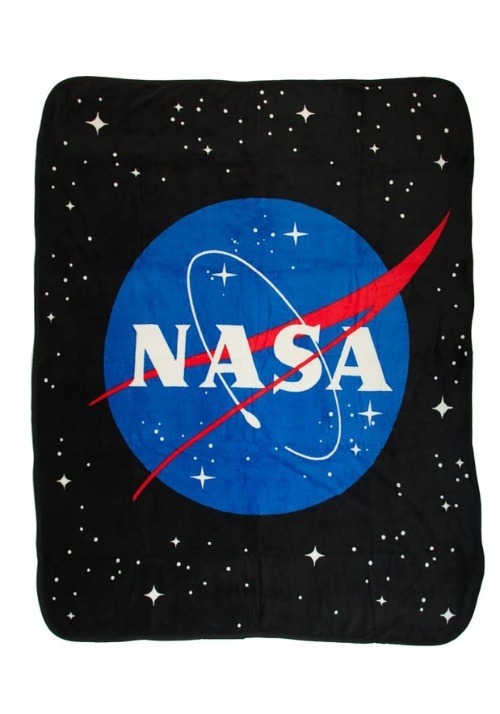 NASA Icon Fleece Throw