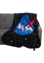 NASA Icon Fleece Throw