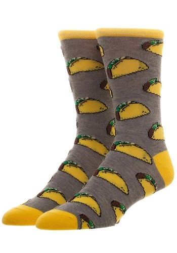 Free Authority Taco All Over Print Crew Sock