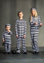 Striped Prisoner Toddler Costume