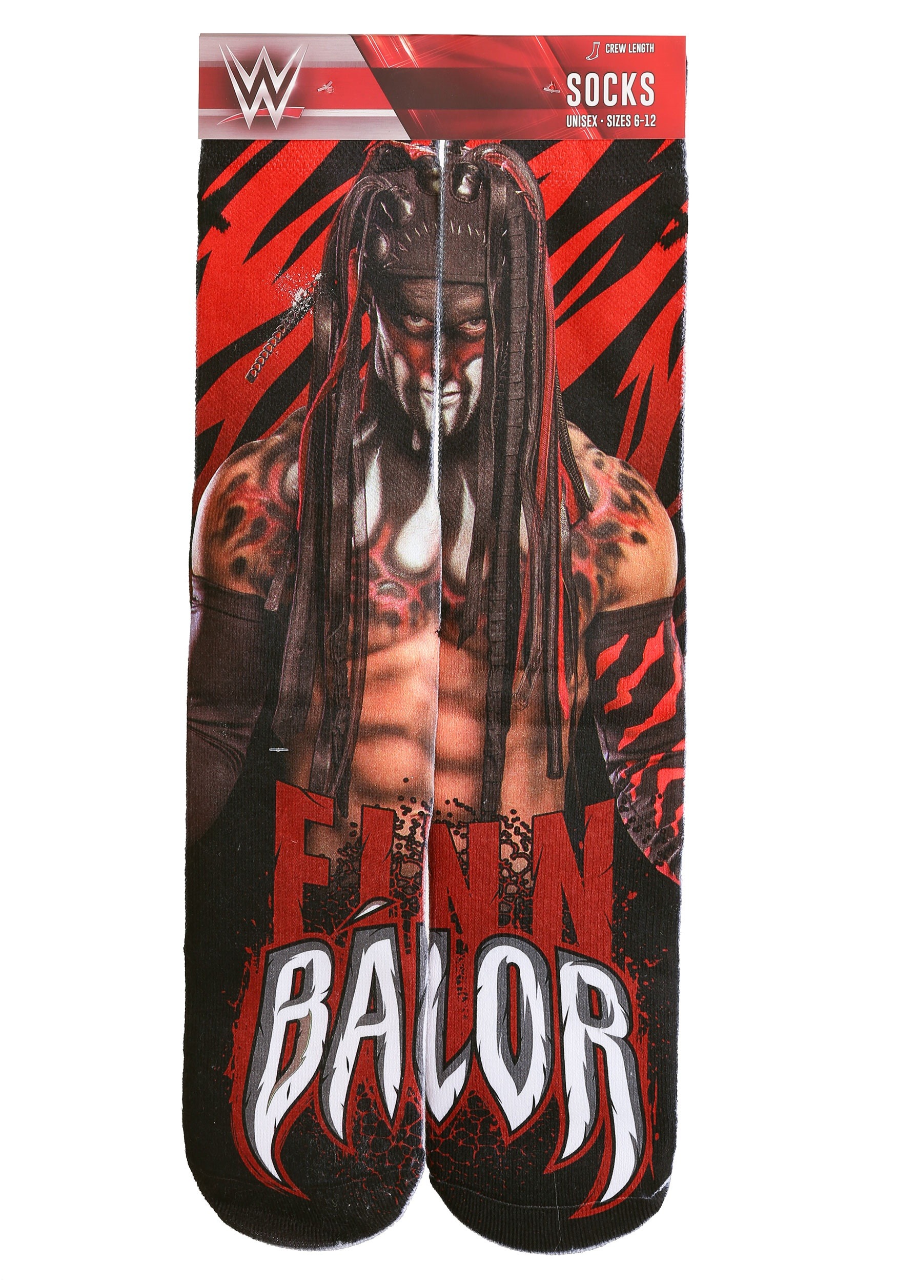 WWE Finn Balor Sublimated Odd Sox Socks