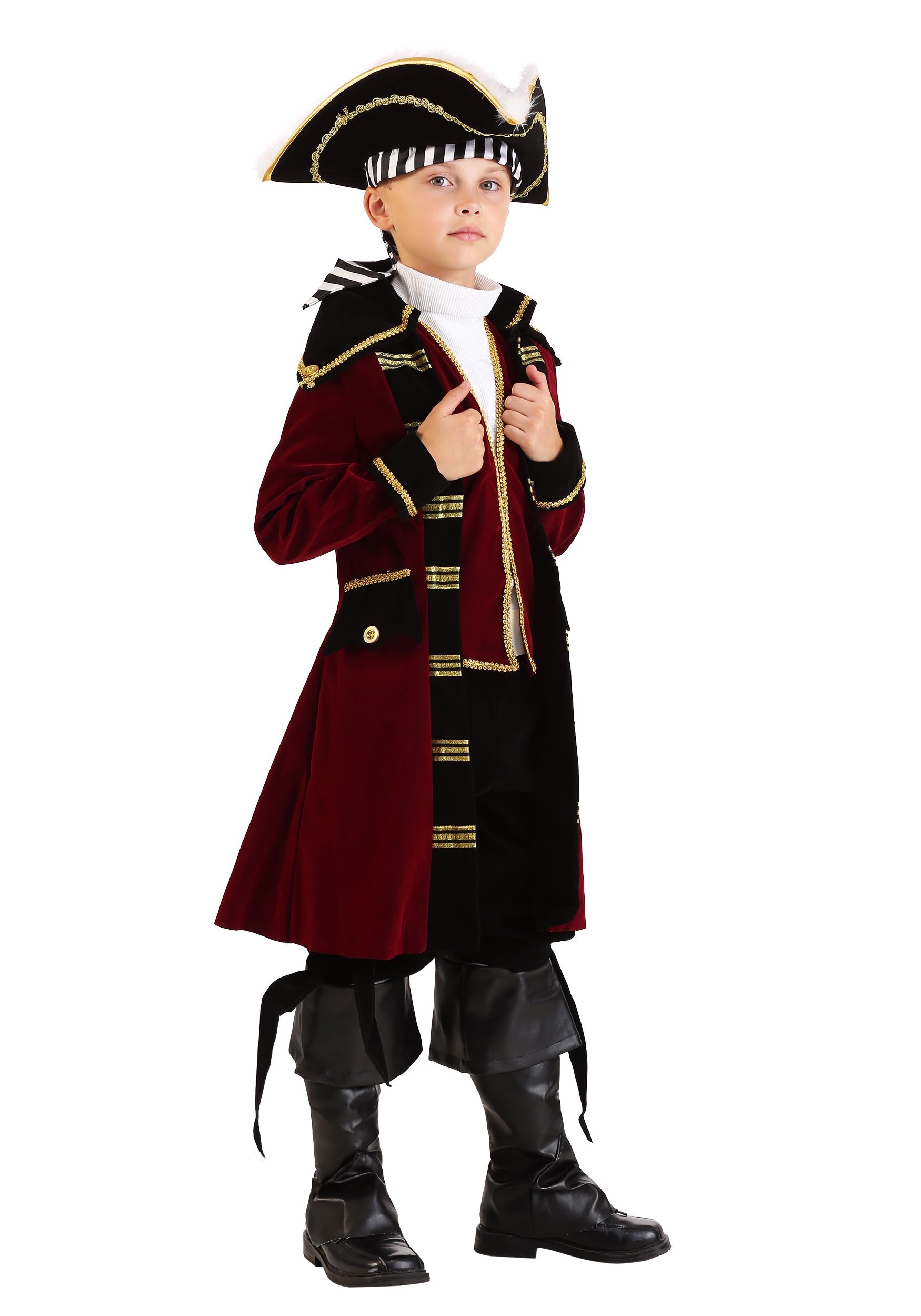 Deluxe Captain Hook Kids Costume