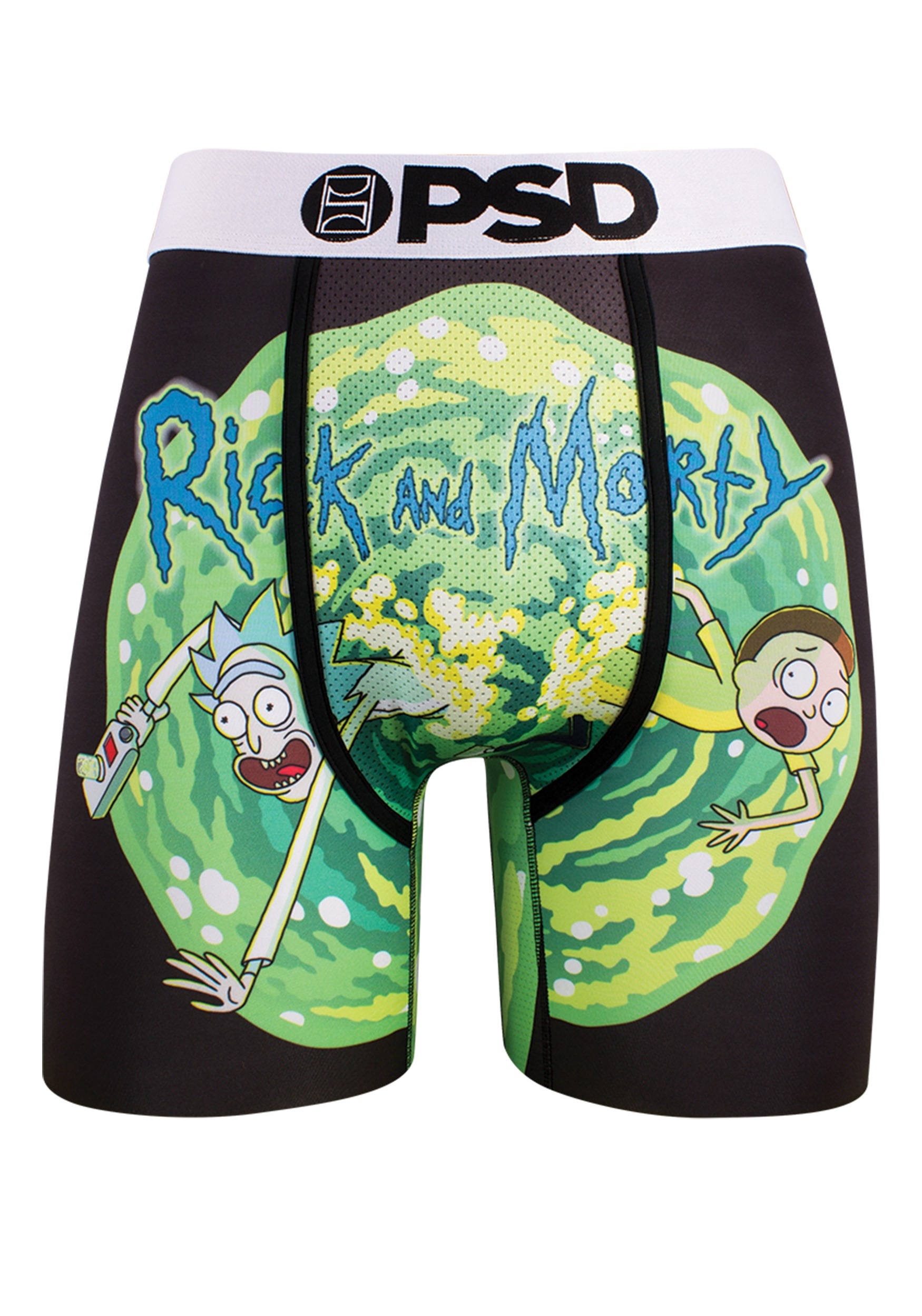 PSD Underwear Rick & Morty Classic Portal Boxer Briefs for Men