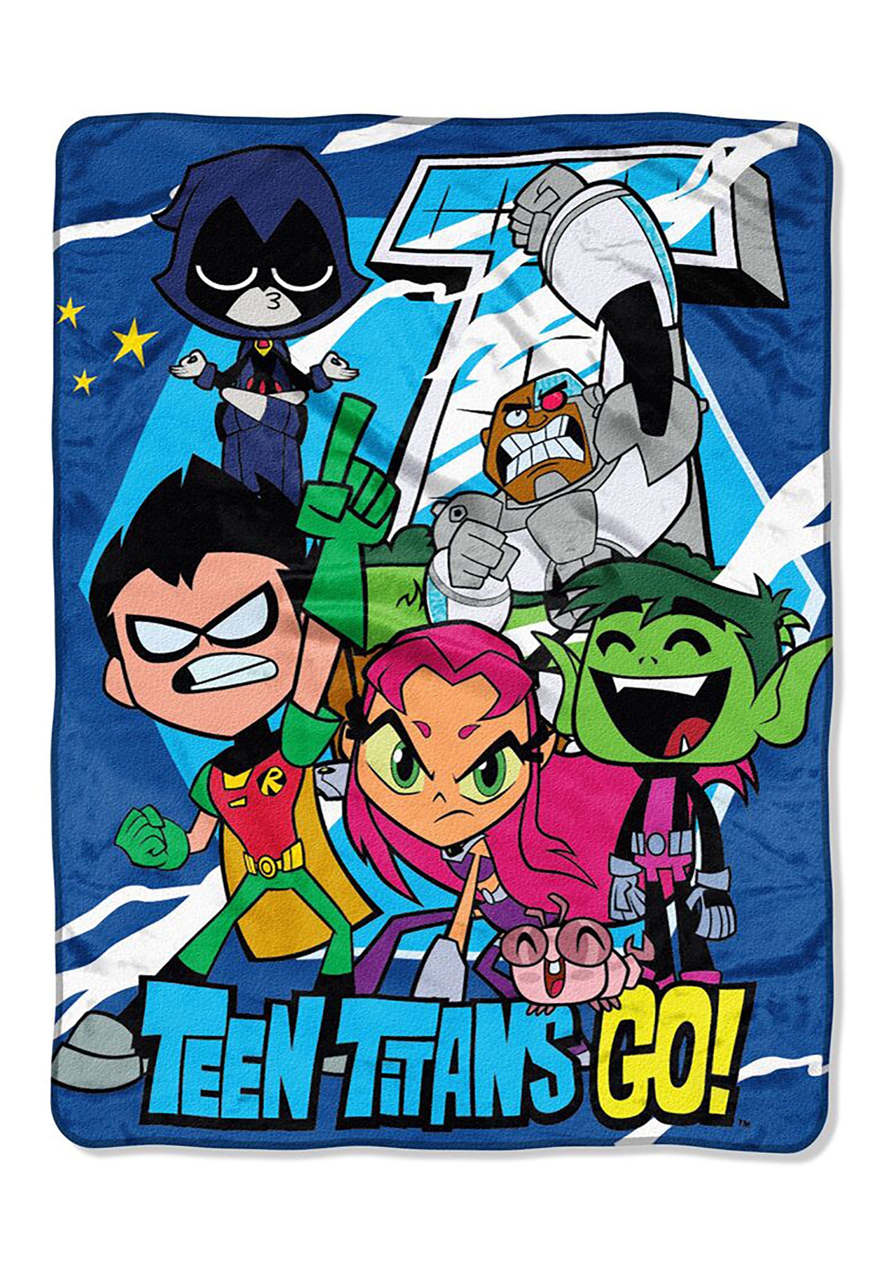 DC Teen Titans Go Super Soft Blanket