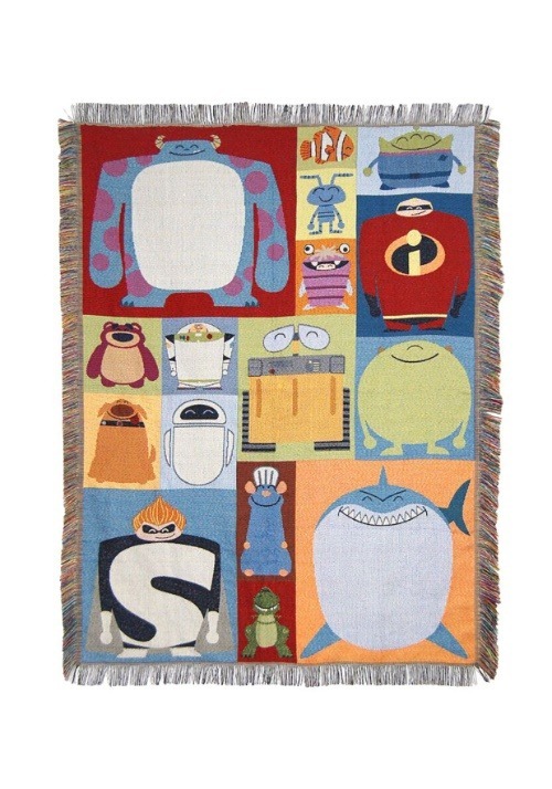 Pixar Characters Tapestry Throw