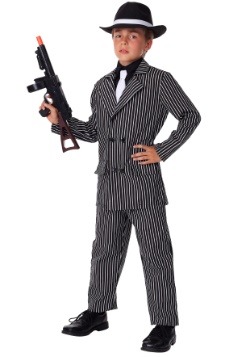 Deluxe Gangster Costume For Kids 