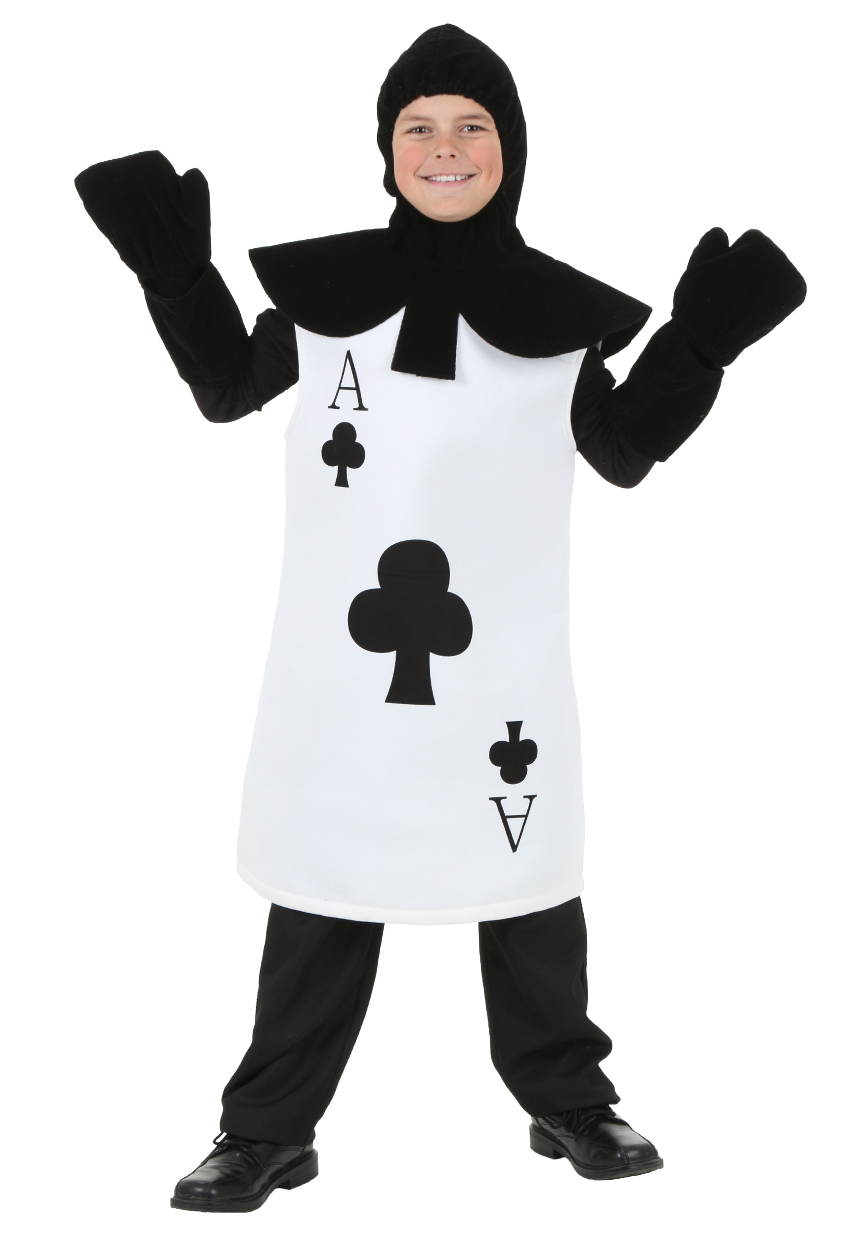 Ace Of Clubs Costume For Kids , Playing Cards Costumes