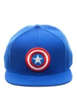 Captain America Logo Snap Back Blue Hat