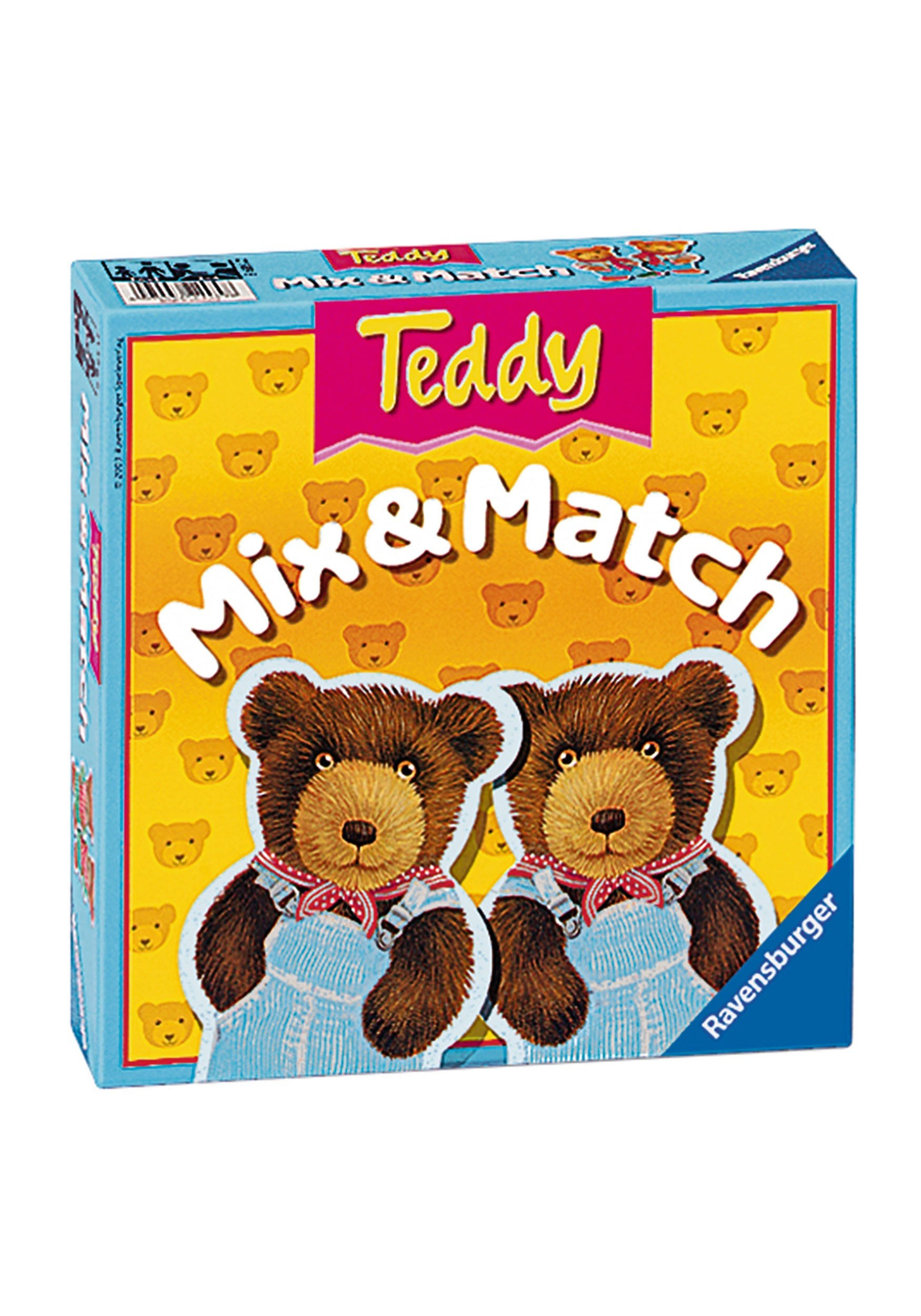 ravensburger teddy mix match children s game Ravensburger teddy match mix customer