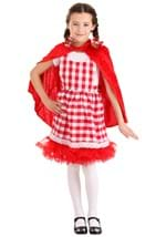 Red Riding Hood Tutu Kids Costume Alt 2