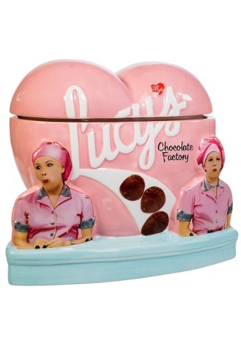 Lucy's Chocolate Factory Cookie Jar