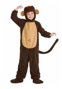 Kids Monkey Costume New Main