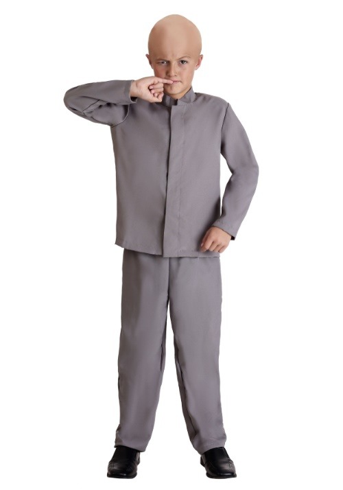 Kids Deluxe Evil Grey Suit