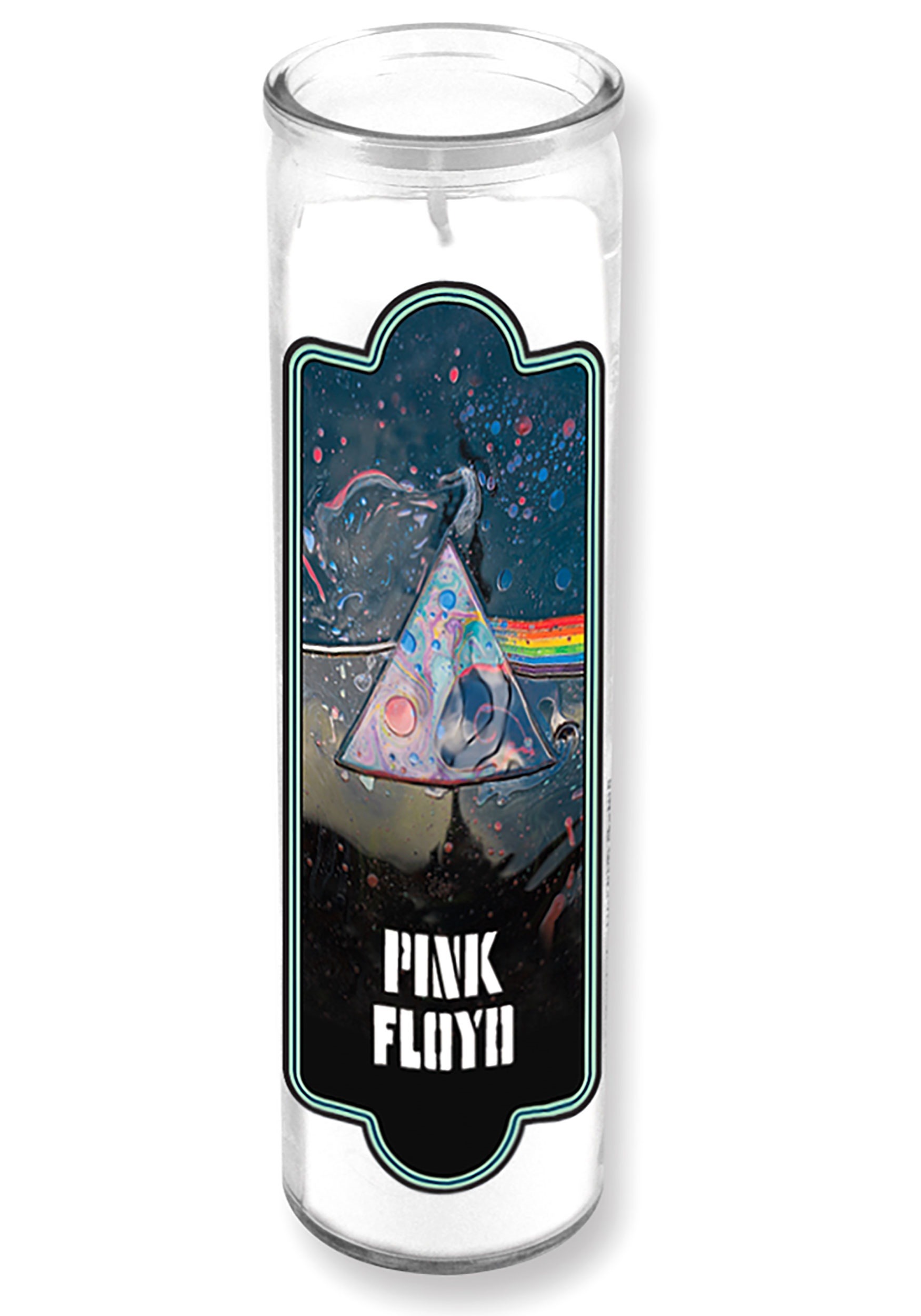 Darkside of the Moon Pink Floyd Tall Candle