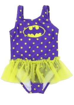 Batgirl Girls Toddler Swimsuit