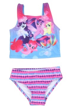 My Little Pony Girls 2 Piece Toddler Swimsuit