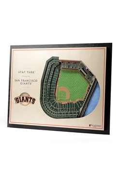 San Francisco Giants 5 Layer Stadiumviews 3D Wall Art