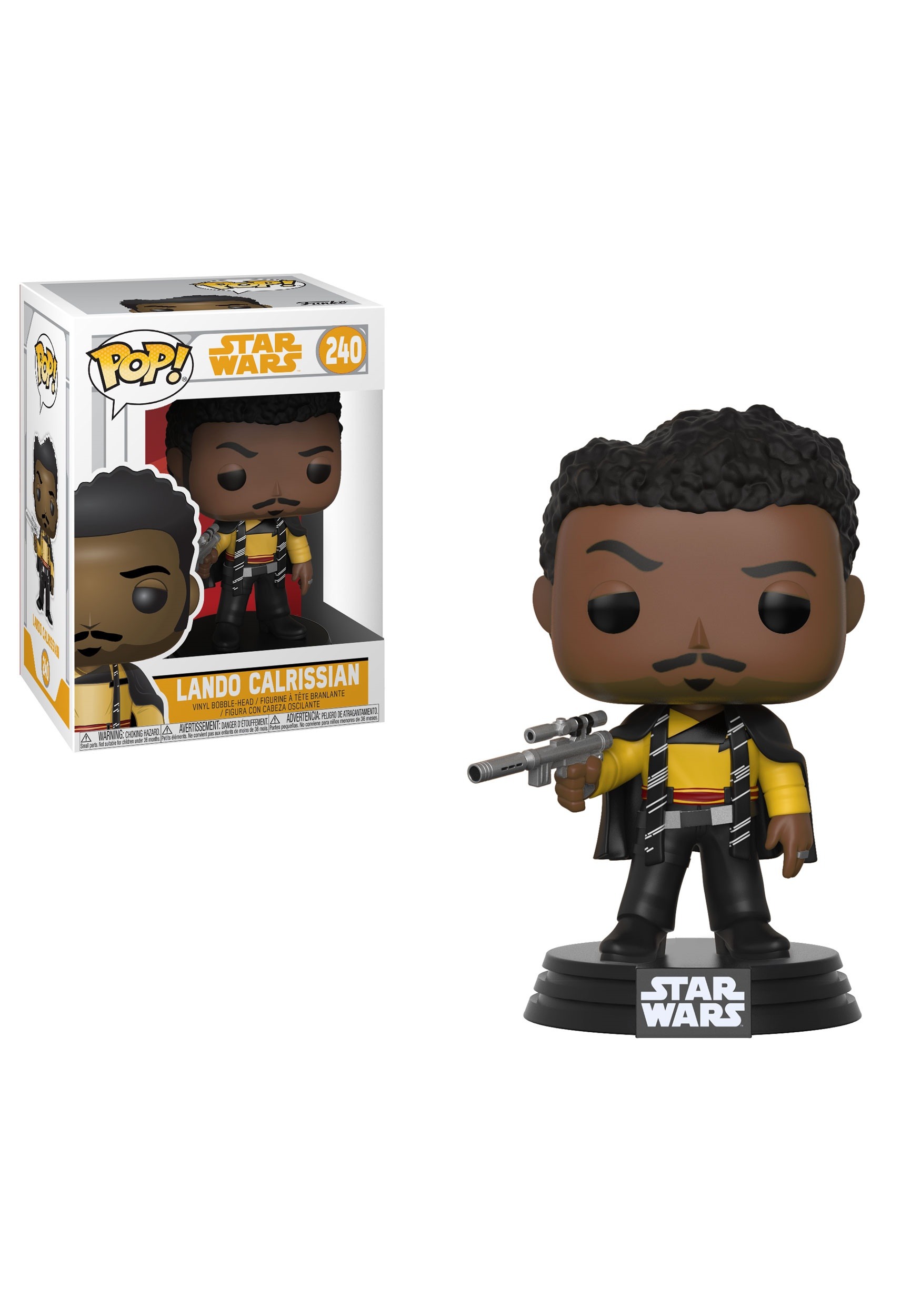 POP! Solo: A Star Wars Story Lando Main Outfit Bobblehead Figure