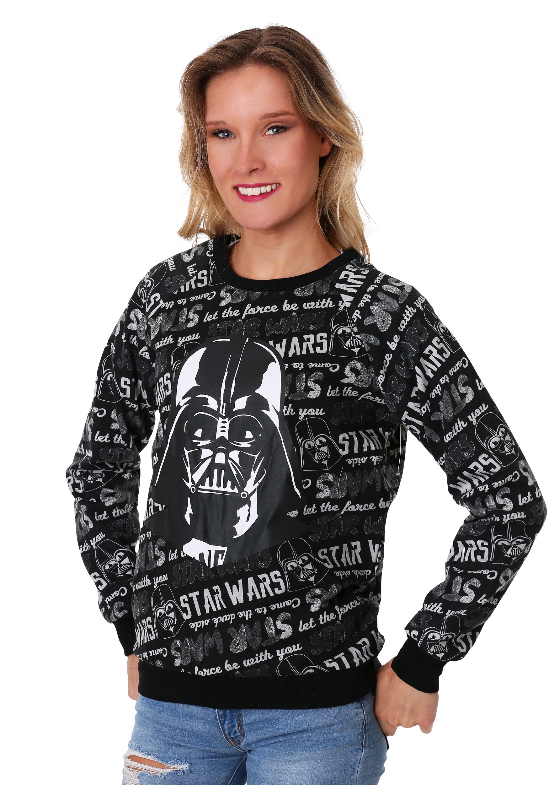 Womens Star Wars Darth Vader Sweatshirt