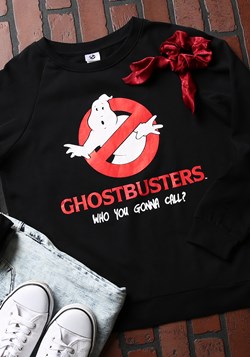 Ghost Busters Junior Ladies Sweatshirt Updated