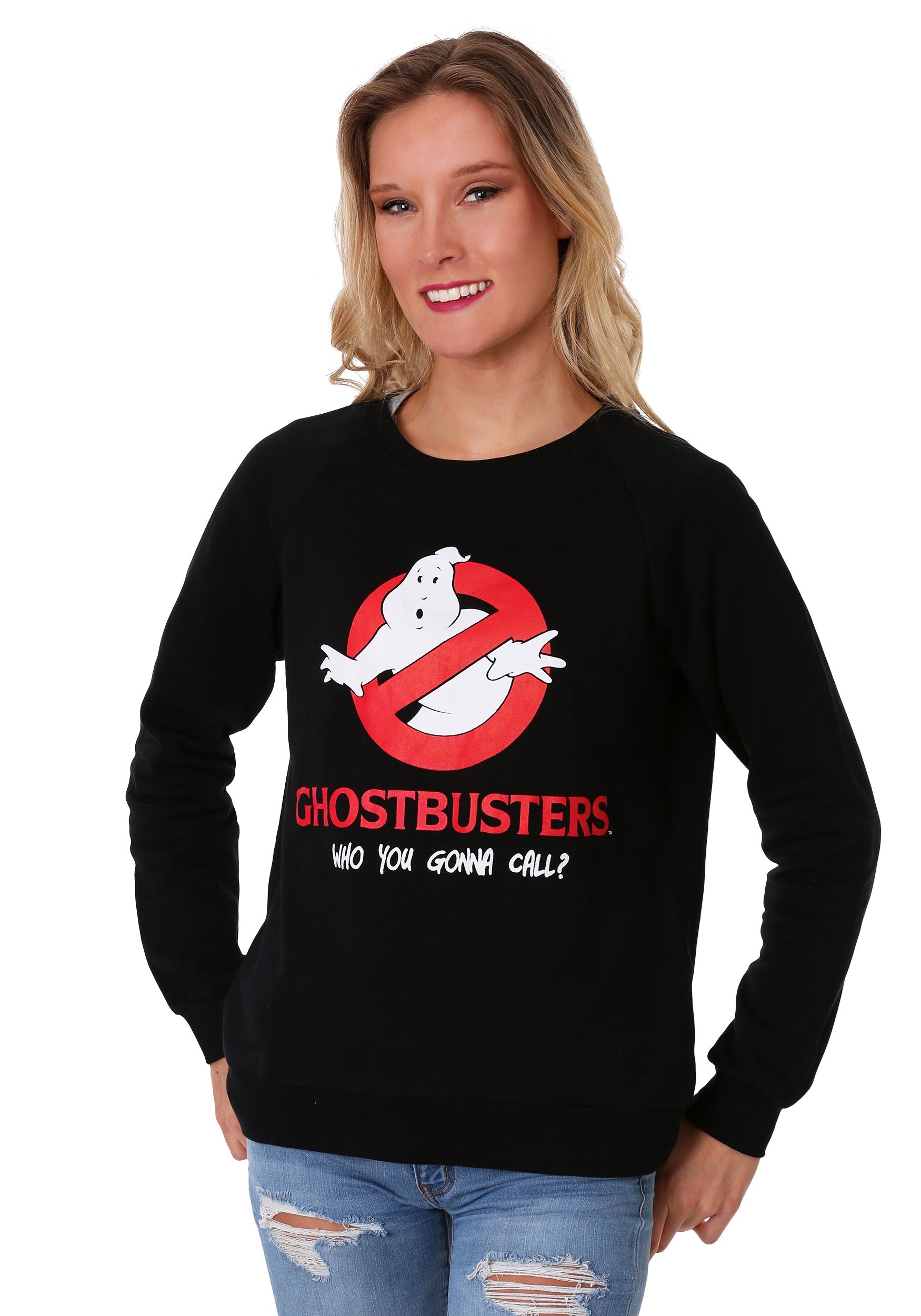 Womens Ghostbusters Sweatshirt