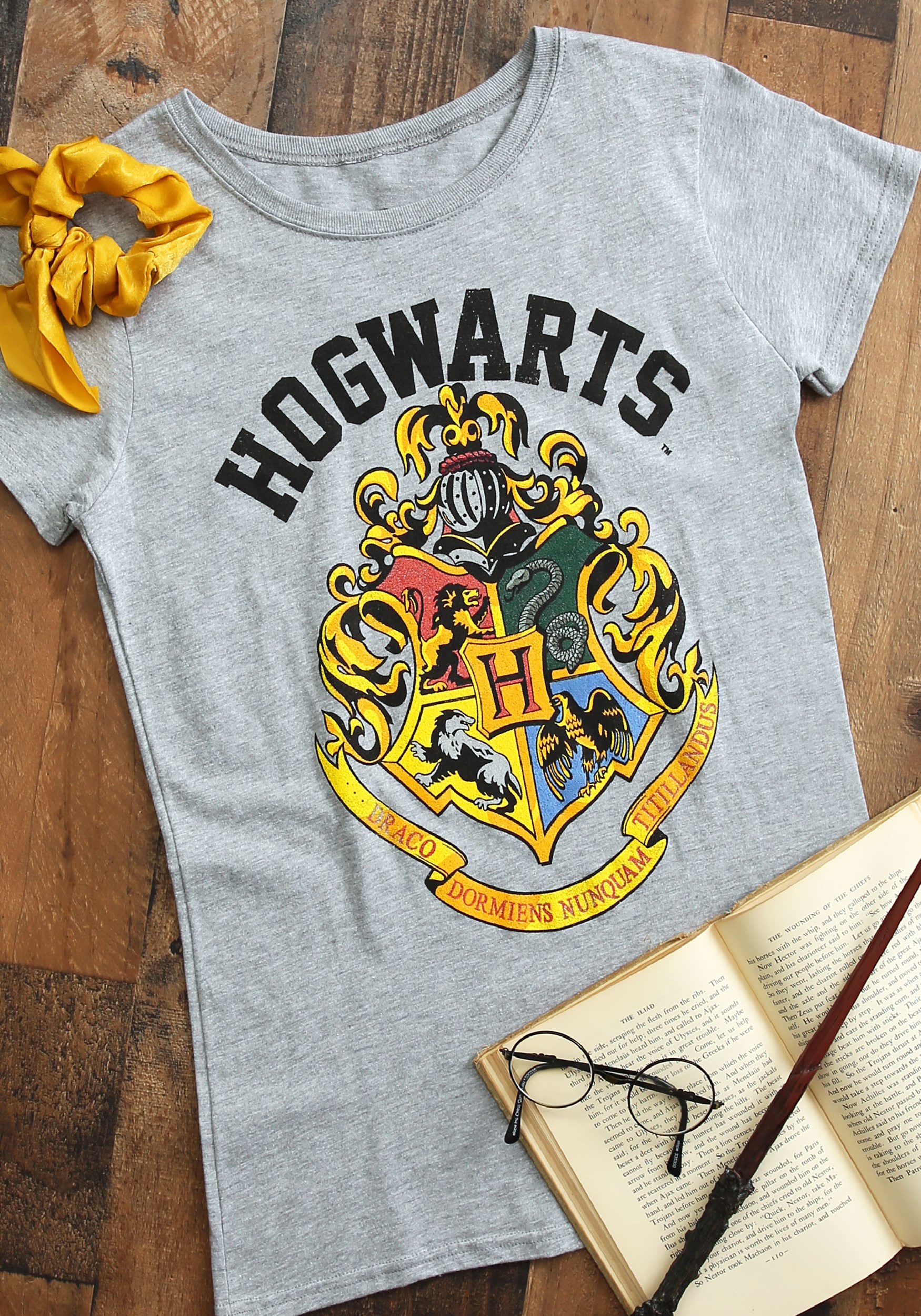 Hogwarts Crest Womens Harry Potter Tee