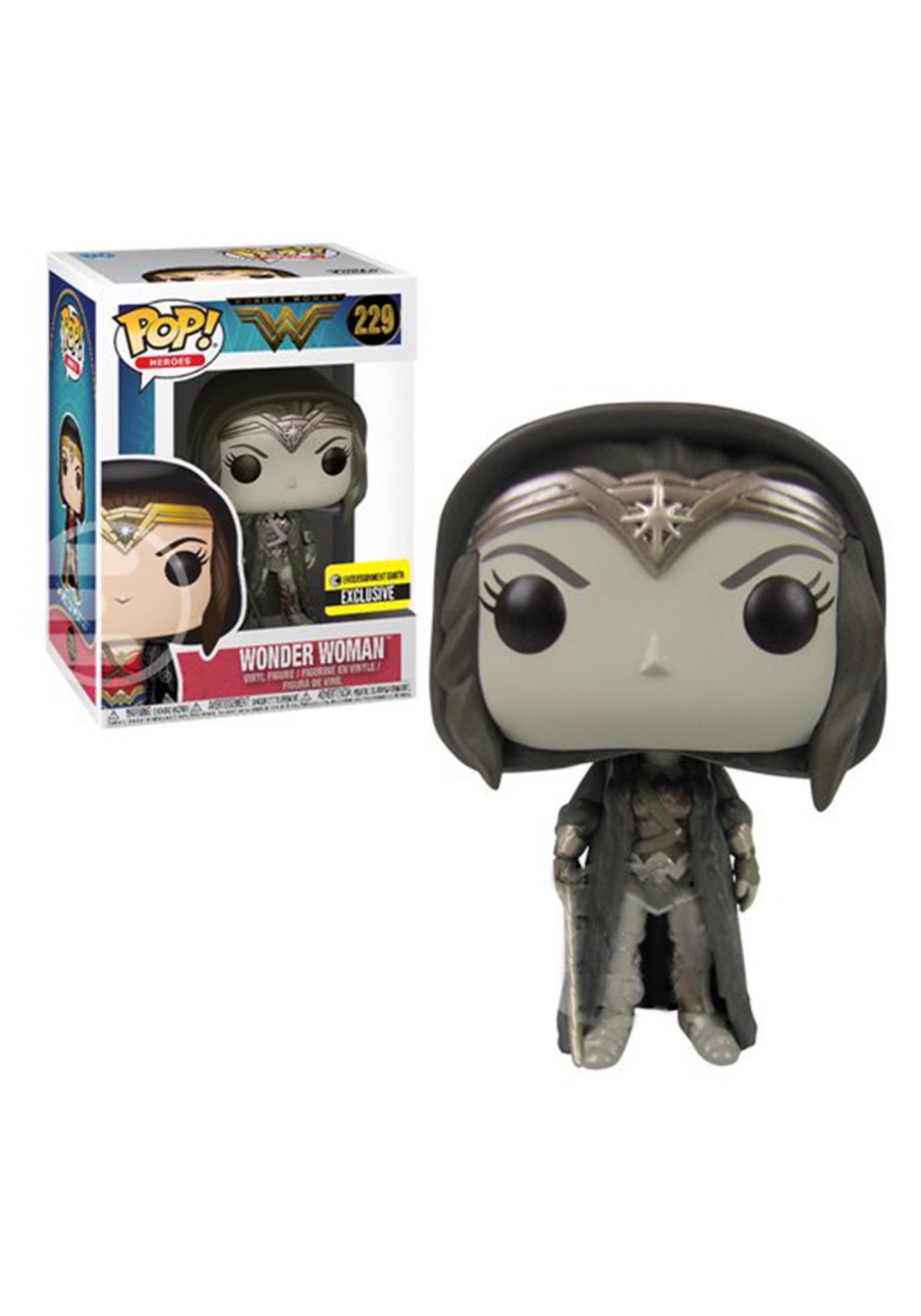 DC Wonder Woman Movie Cloak Sepia Pop! Vinyl Figure