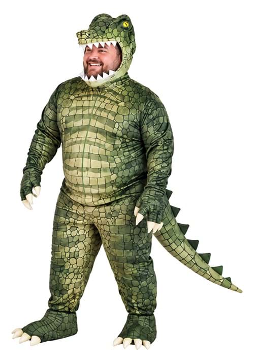 Plus Size Dangerous Alligator Costume upd