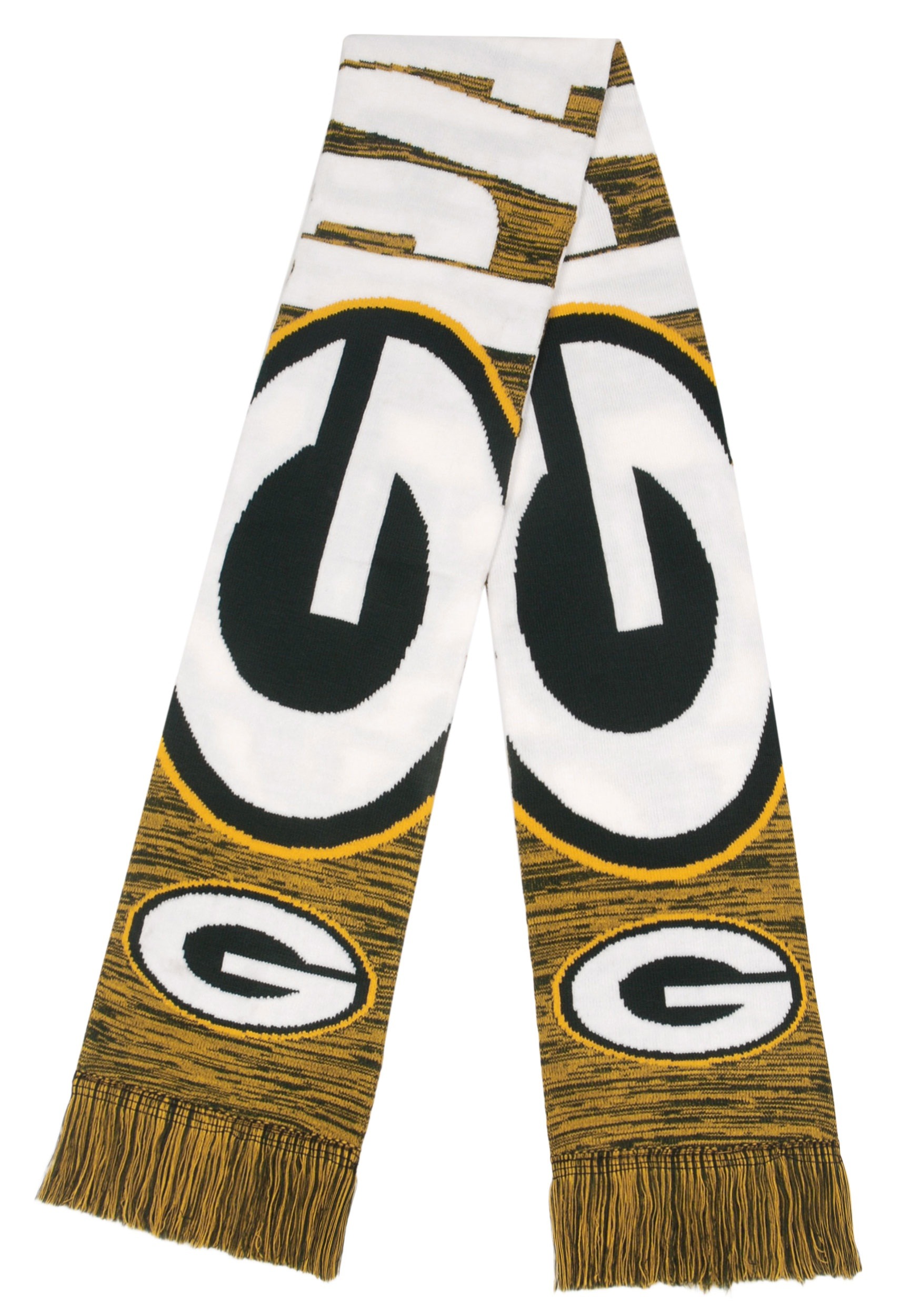 Green Bay Packers Wordmark Big Logo Scarf