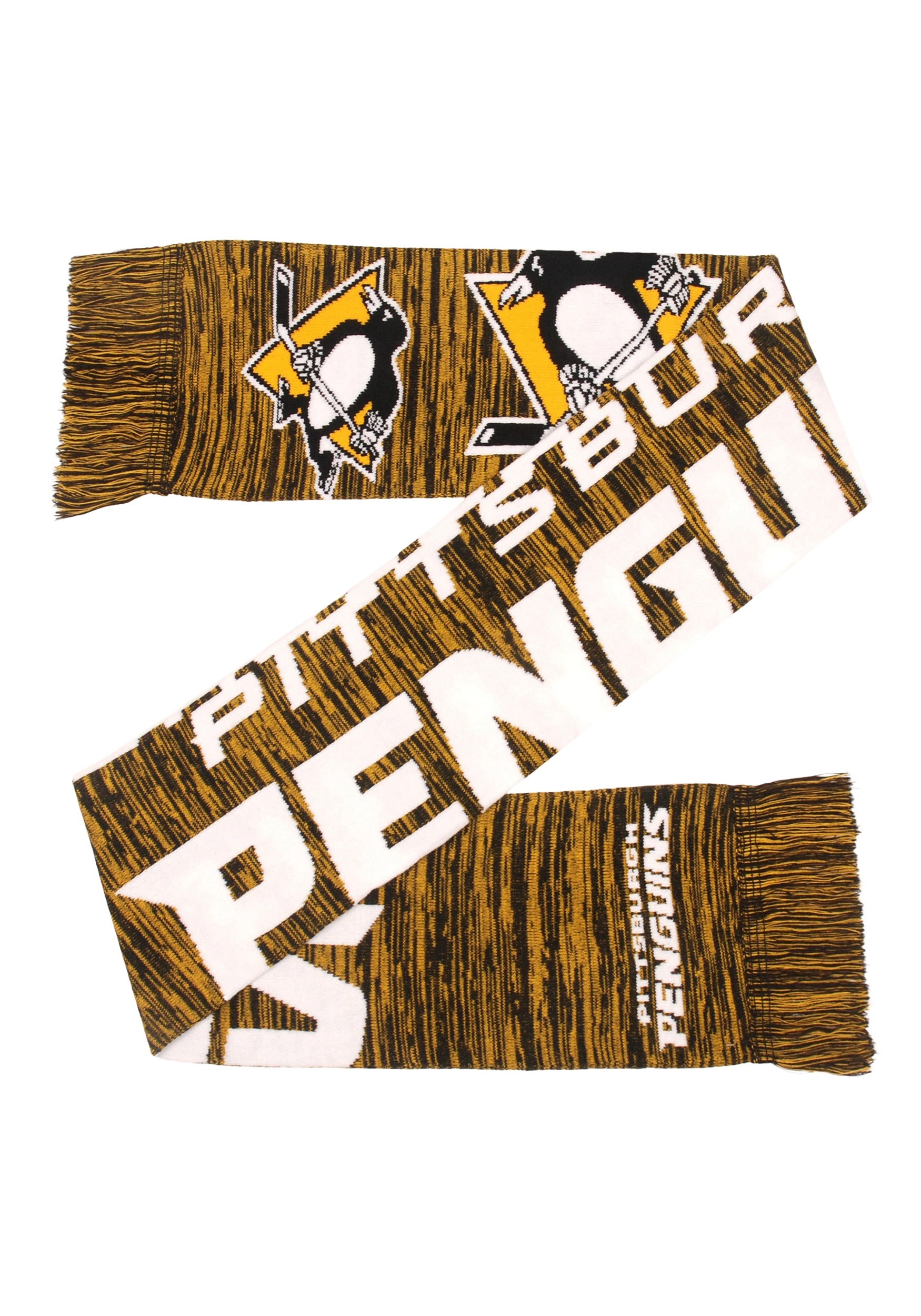 NHL Pittsburgh Penguins Wordmark Big Logo Colorblend Scarf