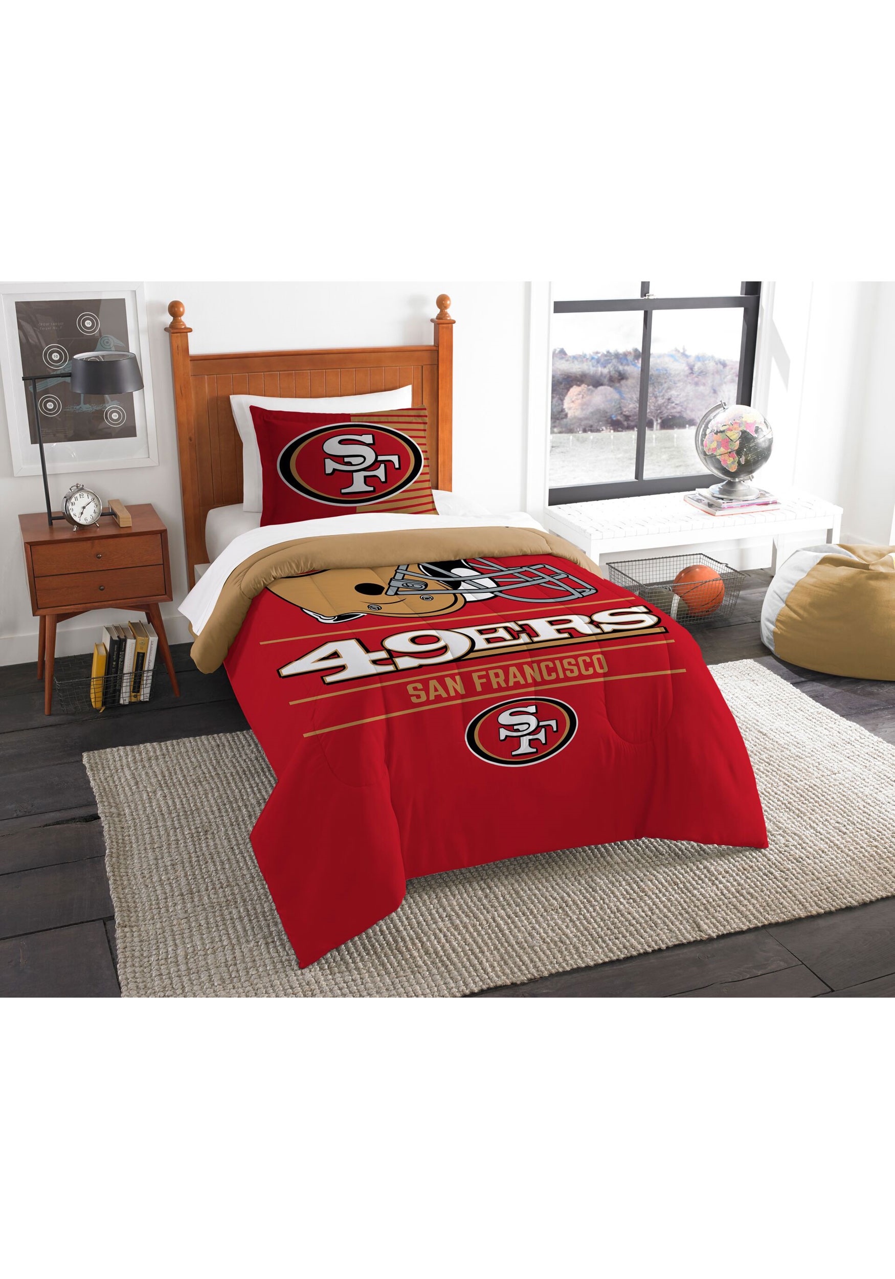 San Francisco 49ers Twin Comforter