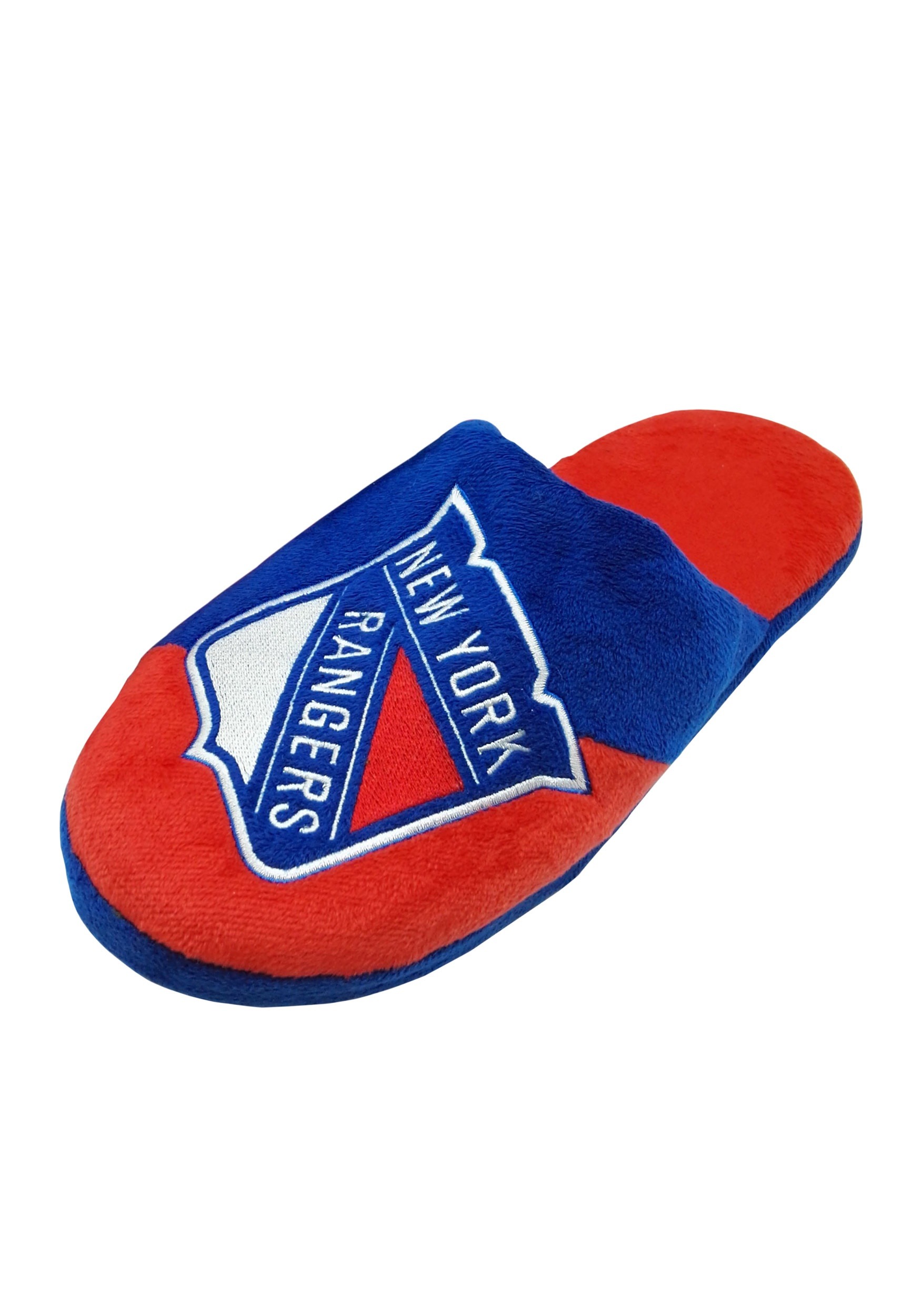 New York Rangers Colorblock Slide Slippers