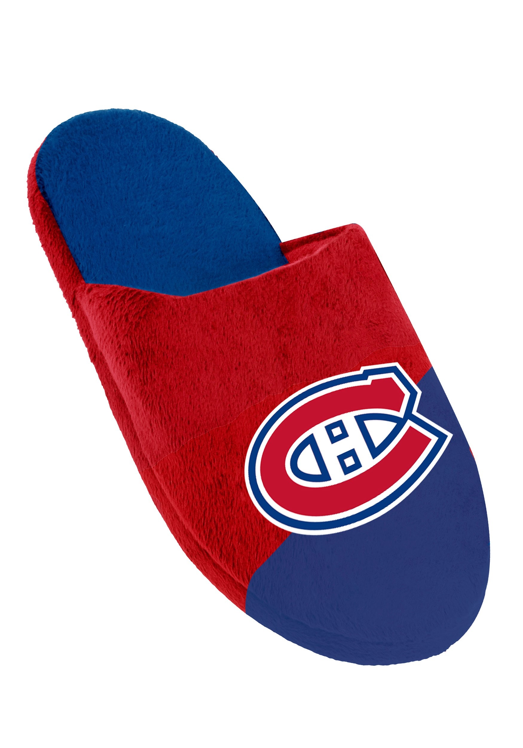 Montreal Canadiens NHL Colorblock Slide Slippers