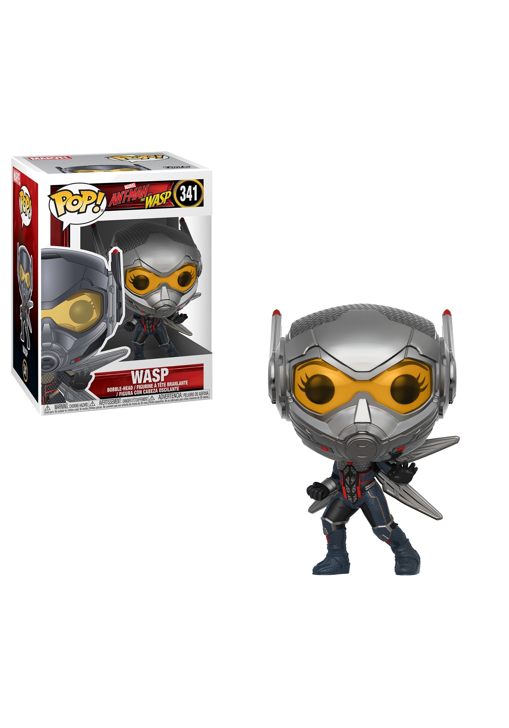 POP! Marvel: Ant-Man & The Wasp- Wasp Bobblehead Figure