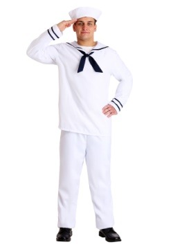 White Sailor Man Costume