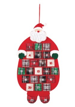 Santa Flannel Advent Calendar