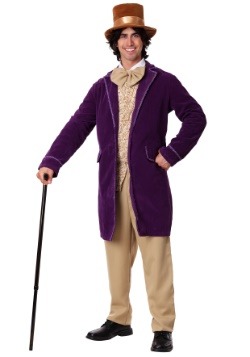 Deluxe Willy Wonka Mens Costume