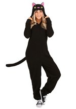 Adult Black Cat Onesie