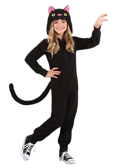 Kid's Black Cat Onesie