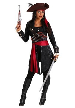 Plus Size Womens Fearless Pirate Costume