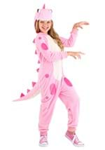 Girls Pink Dinosaur Onesie