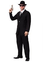 Men's Black Suit Costume