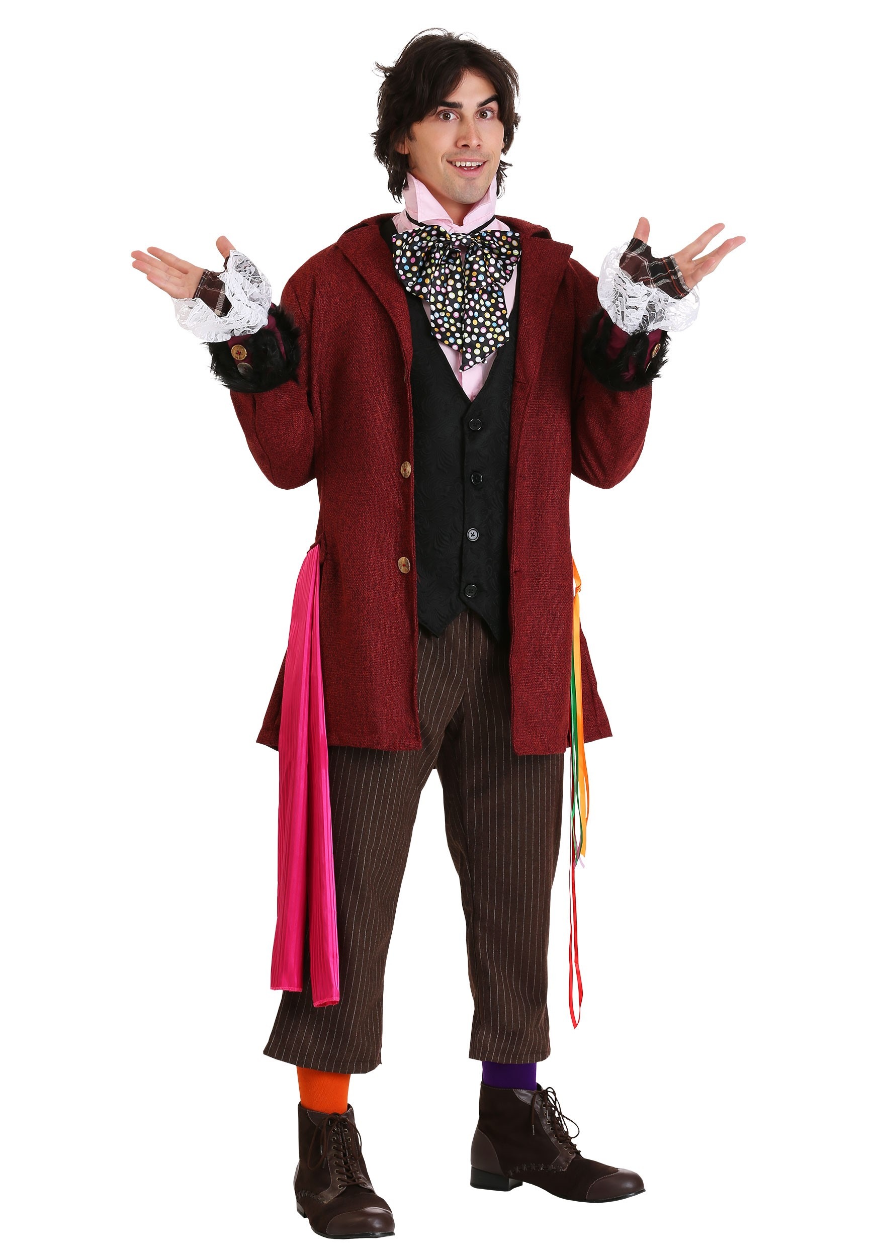 Authentic Mad Hatter Costume for Men | Movie Character Costume