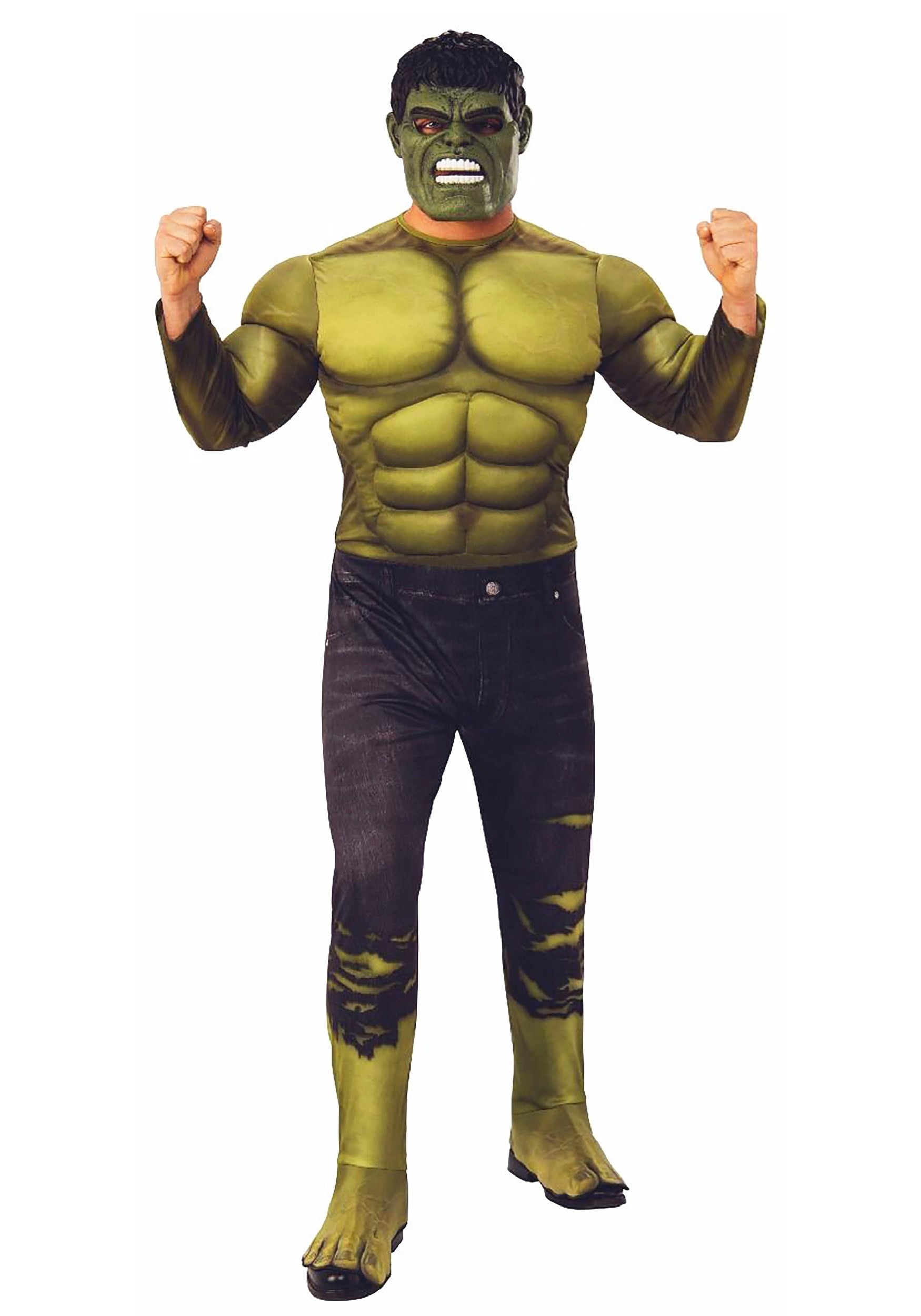 Adult Hulk Deluxe Costume