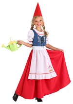 Girls Garden Gnome Costume Alt 2