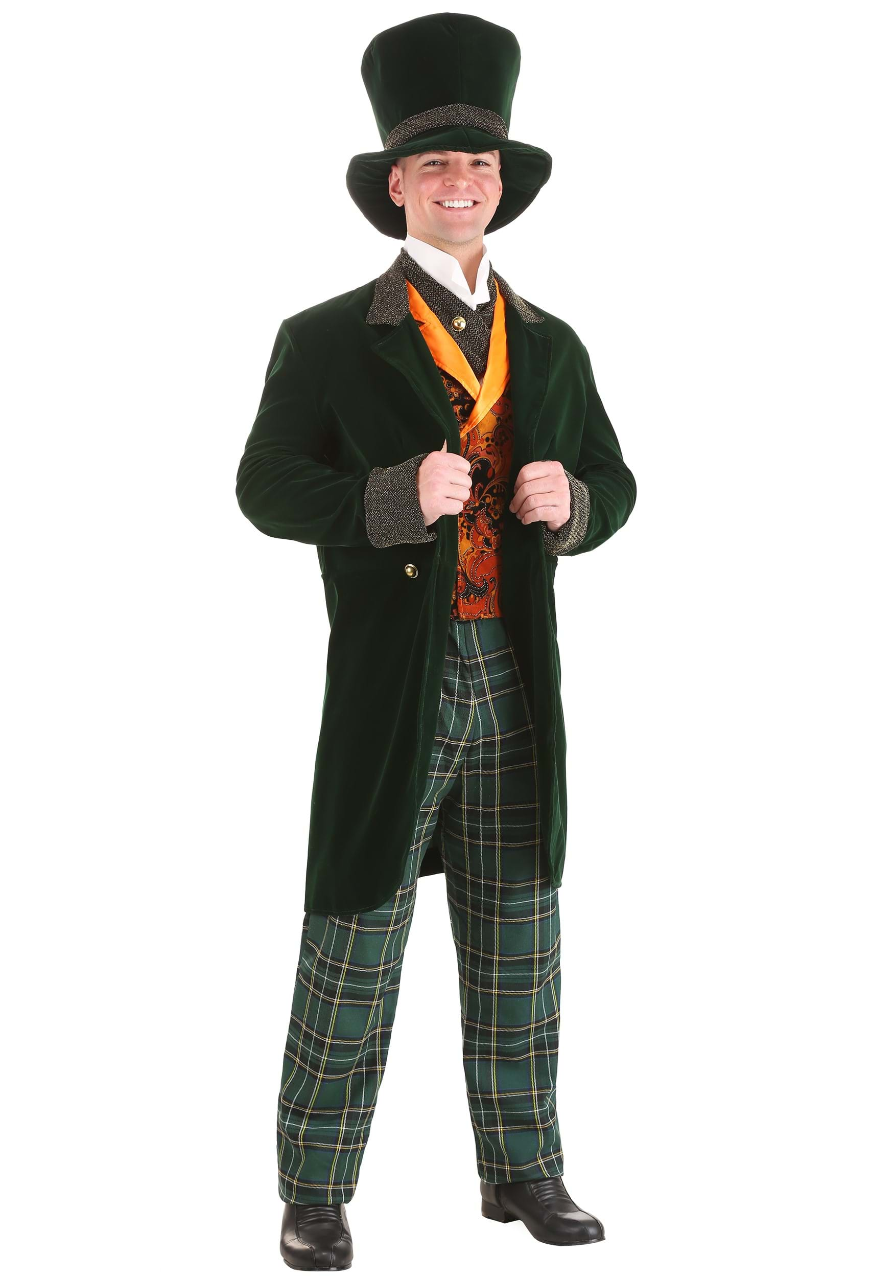 Deluxe Mad Hatter Costume for Men