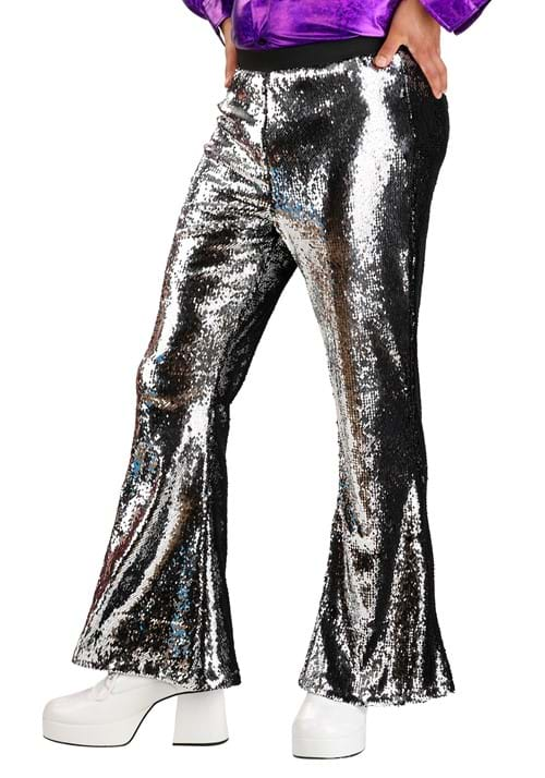 Men's Reversible Sequin Disco Pants